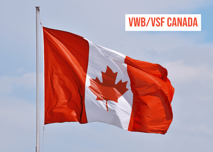 Canada flag, link to Canadian financial statements