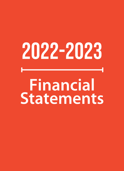 Financial Statements Cover 2022-2023