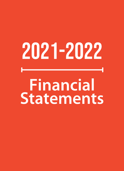 Financial Statements Cover 2021-2022