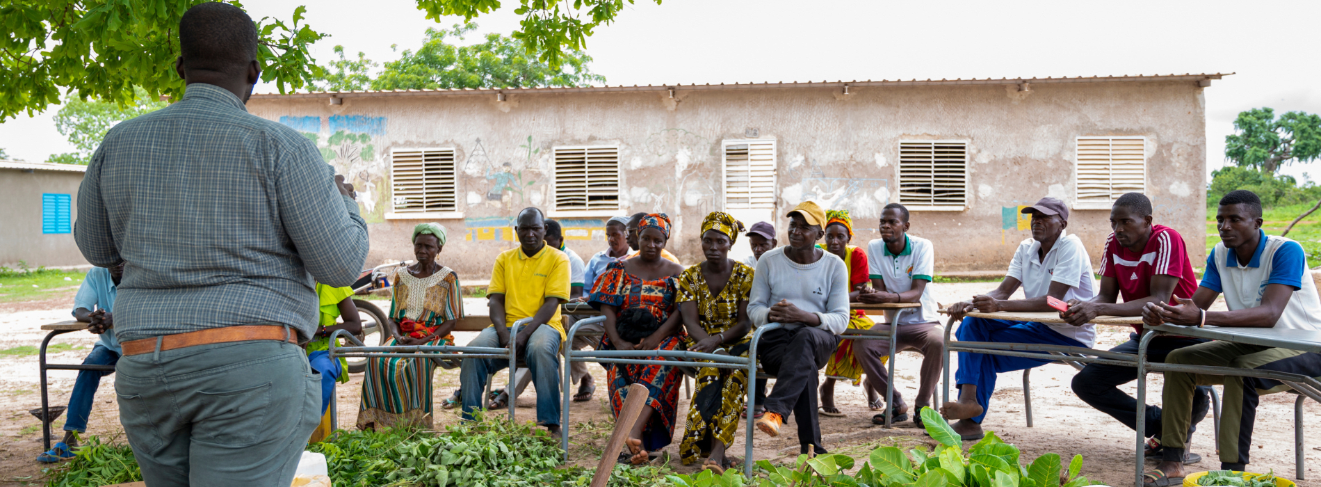 Volunteer session in Senegal