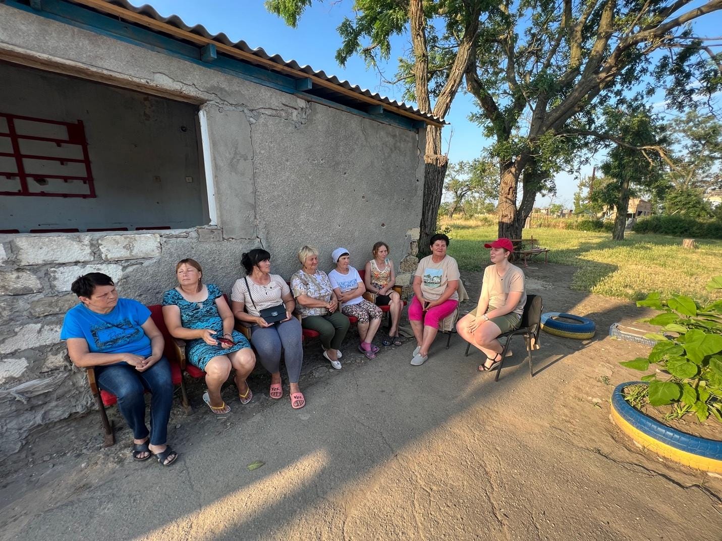 group of women in ukraine